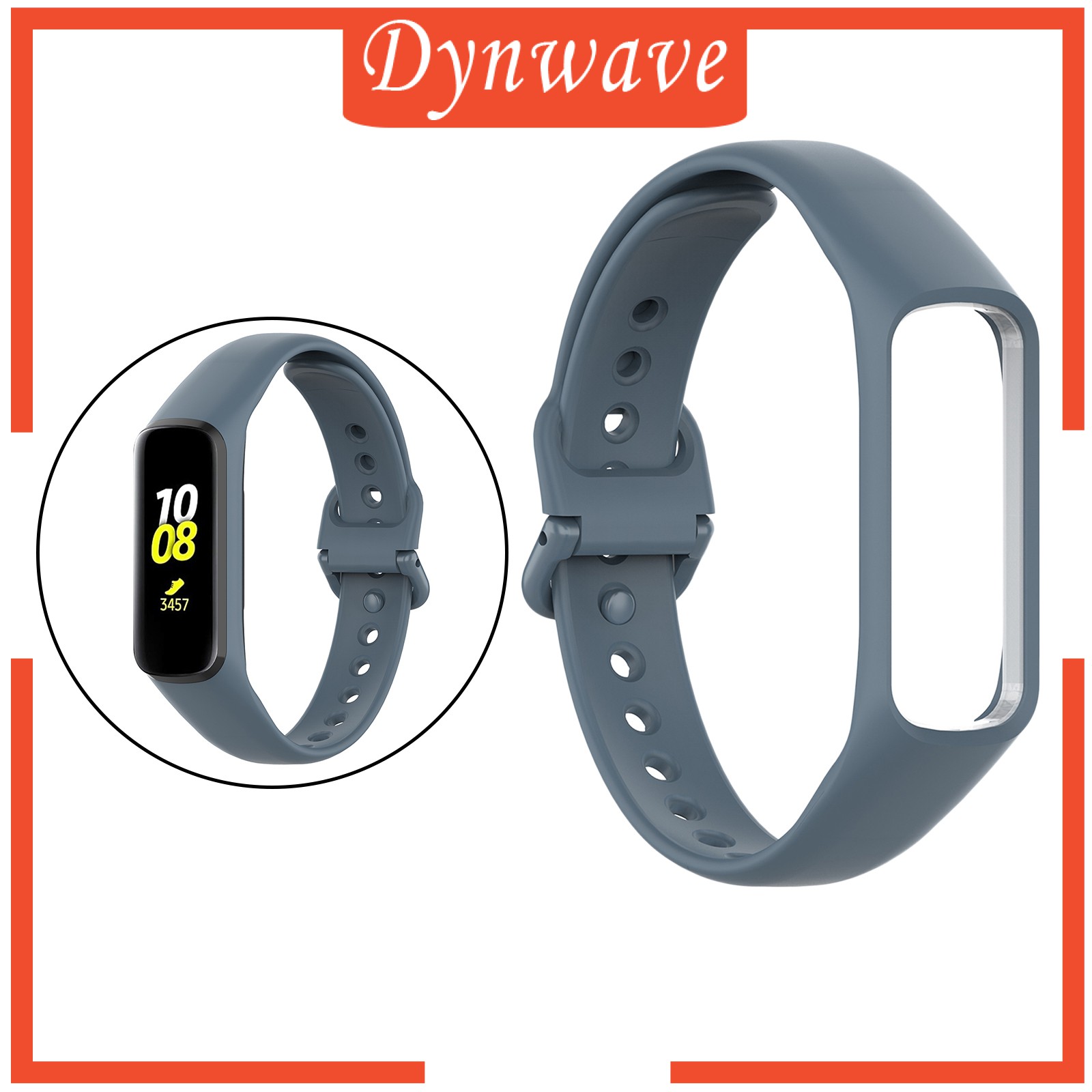 Dây Đeo Thay Thế Chất Liệu Silicon Màu Trắng Cho Galaxy Fit 2