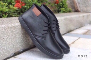 Giày da cổ lửng dáng Clarks