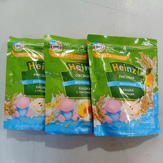 Bột ăn dặm Heinz Nga gói 200g đủ vị cho bé từ 4 tháng