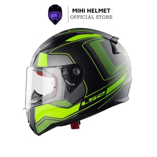 Mũ bảo hiểm fullface ls2 rapid ff353 carrera vàng