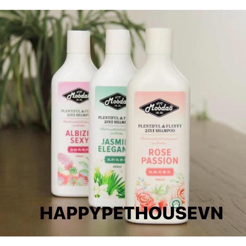 Sữa tắm nước hoa siêu bung thơm MOODAO SHAMPOO dành cho Thú Cưng Chó Mèo