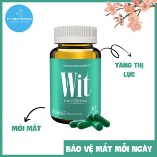 ☑️[Health supplement] WIT  Bổ Mắt - Tăng Cường Thị Lực - Mỏi mắt - Khô Mắt