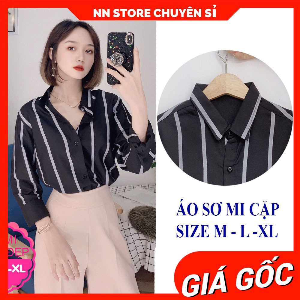 ÁO SƠ MI CÔNG SỞ - ÁO SƠ MI CẶP NAM NỮ SMPT ⚡ẢNH THẬT⚡ ÁO CẶP ⚡ SƠ MI NAM ⚡ SƠ MI NỮ