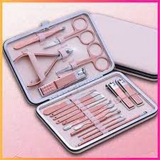 Bộ bấm móng tay 18 chi tiết đa năng nhỏ gọn Full hộp