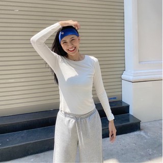 Băng đô thể thao nữ, băng đô Navy Headband co giãn thoáng mát thời trang thể thao LND