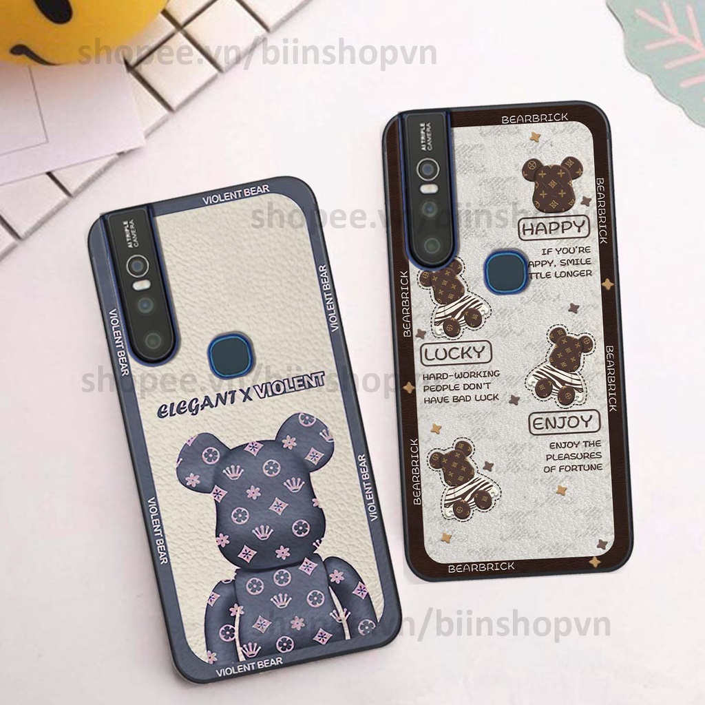 Ốp Vivo V15 / V15 Pro hình gấu bear brick đẹp độc lạ, thời trang, cá tính