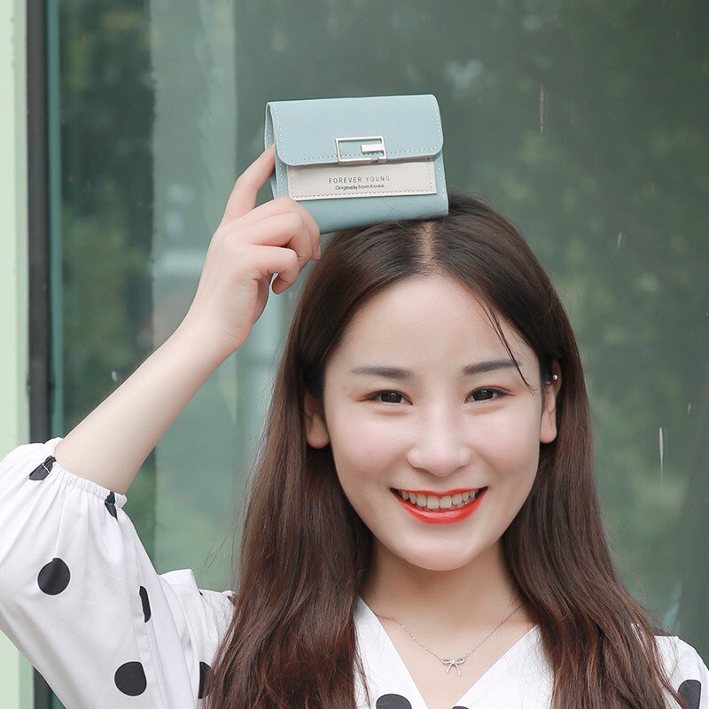 Ví da nữ đẹp cầm tay nhỏ gọn mini Bavina VN22 siêu yêu giá rẻ | BigBuy360 - bigbuy360.vn