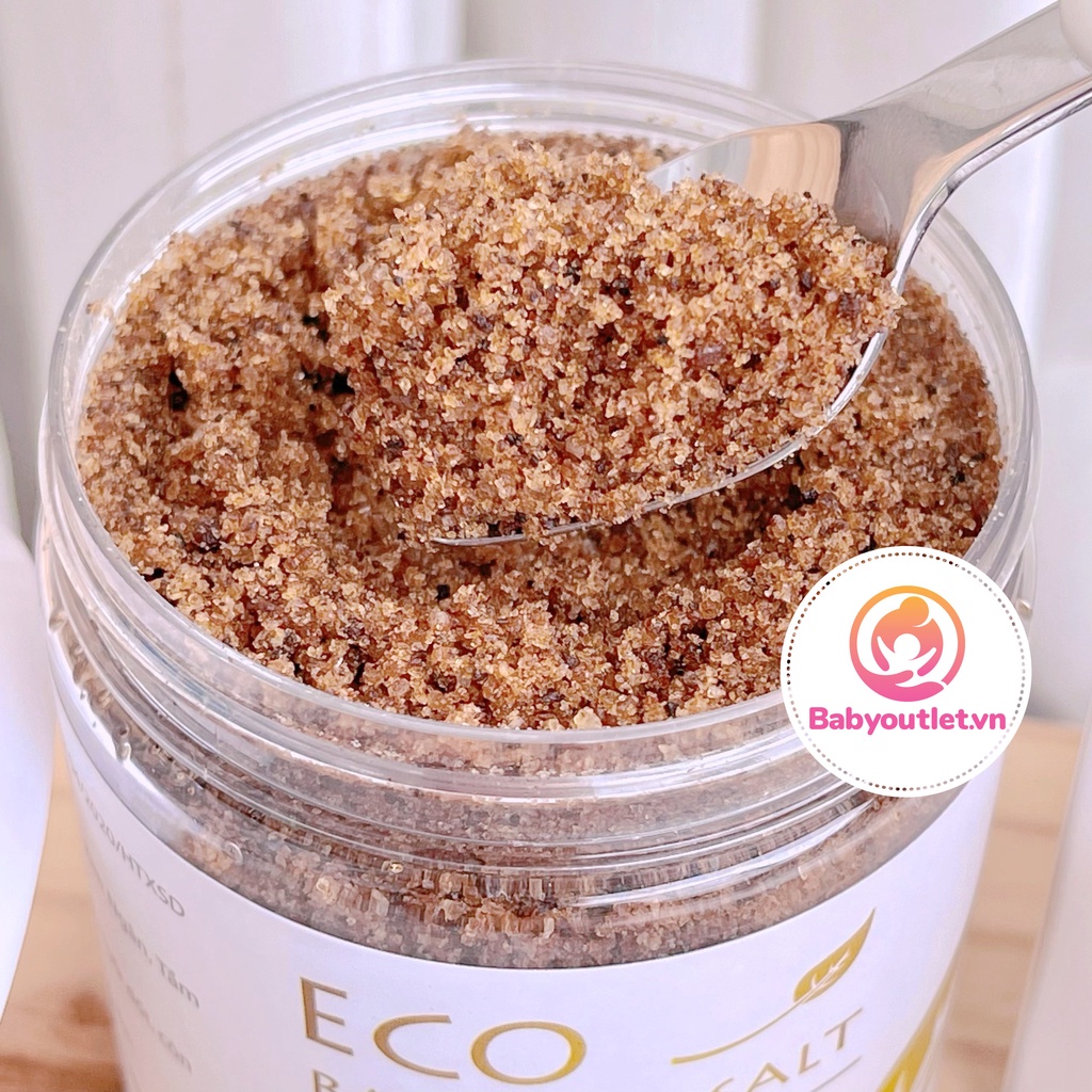 Muối tắm cho bé Eco / Eco Gold 400g dùng để tắm, gội đầu, rửa mặt, hàng chính hãng