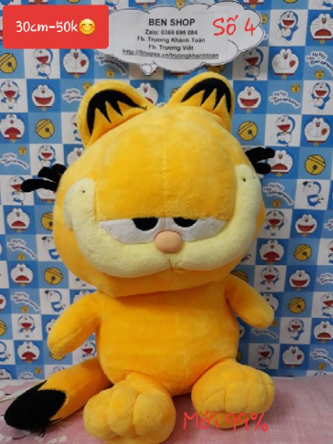 Mèo Garfield  cao 30cm mới 100% còn tag, ko tag