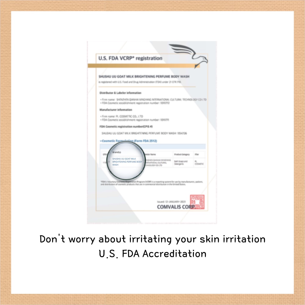 Sữa dê 2 loại chăm sóc cơ thể Shushu Uu