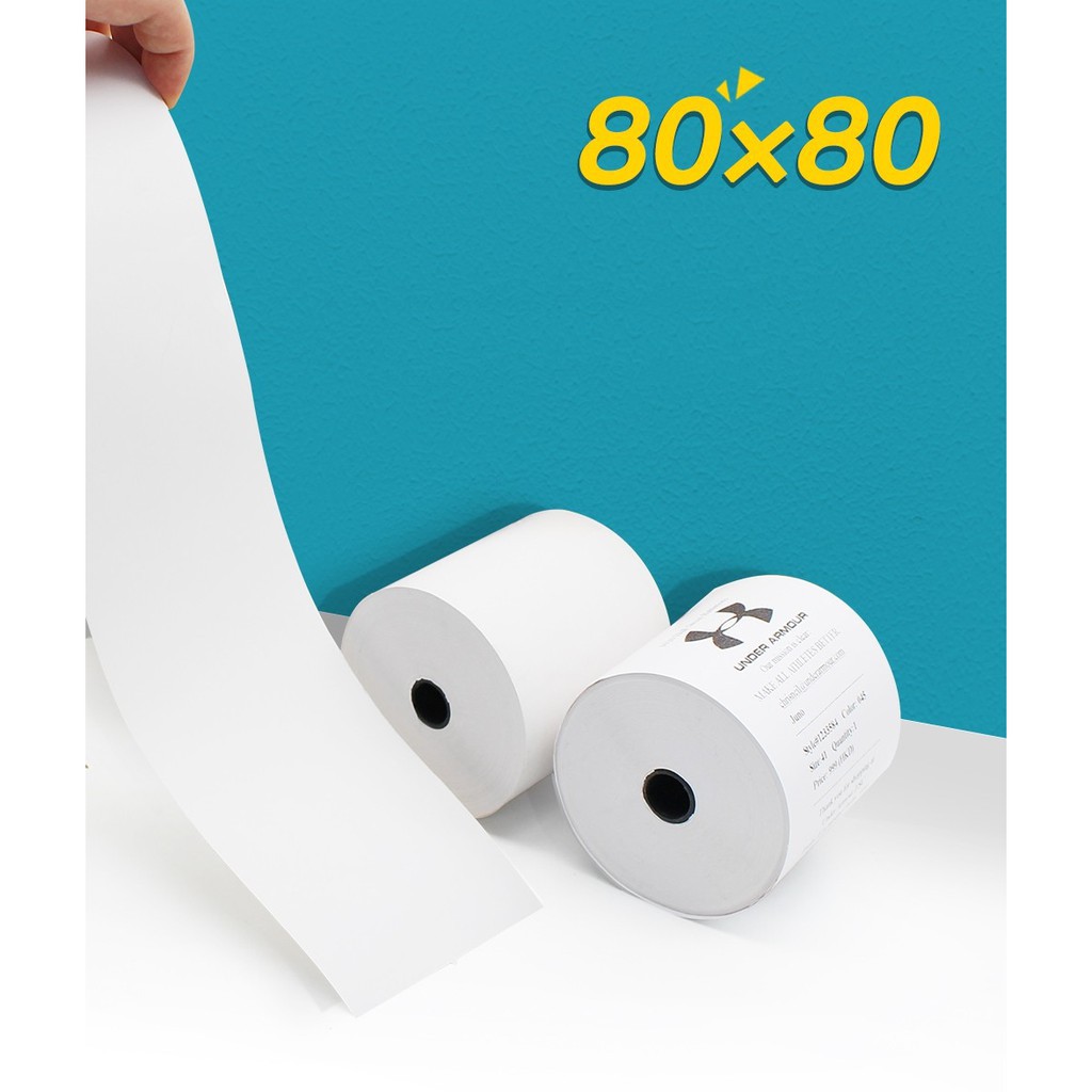 GIẤY IN NHIỆT GIẤY IN MÁY OCHA K80X80 GIẤY IN HÓA ĐƠN GIẤY IN BILL GIẤY TÍNH TIỀN