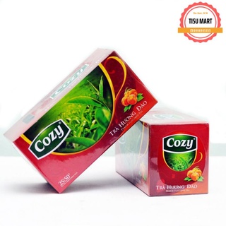 Trà đào cozy 50g túi lọc