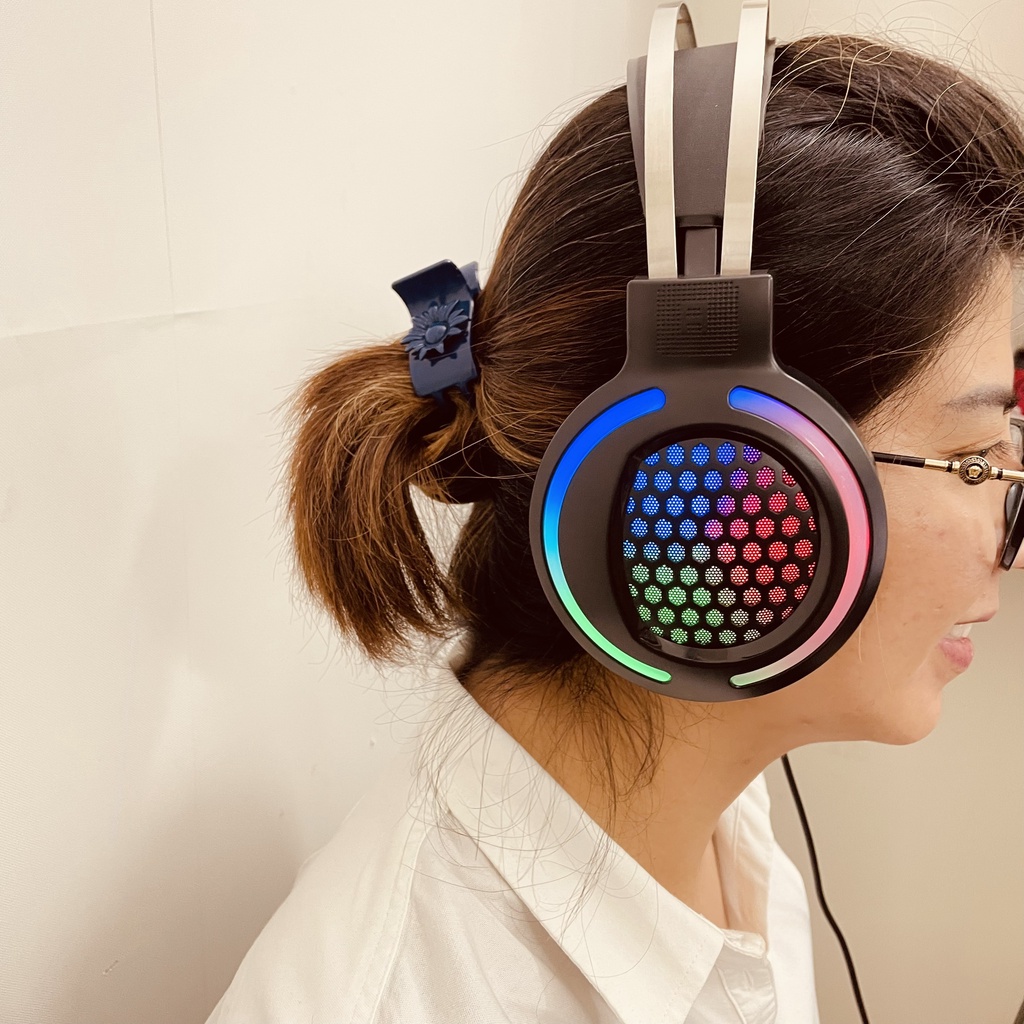 Tai Nghe Headphone Gaming Hoco ESD03 Có Mic Đàm Thoại, Kết Hợp Đèn LED Siêu Đẹp - Bảo Hành 12 Tháng.