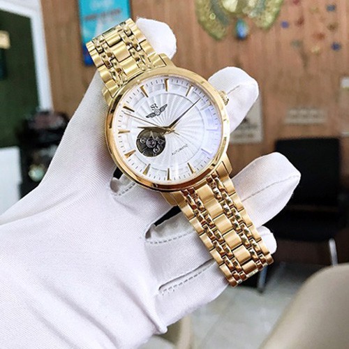 Đồng hồ nam SRWATCH Automatic Open Heart SG8873.1402 Mặt Kính Sapphire Chống trầy chống nước nam tính mạnh mẽ sang trọng | BigBuy360 - bigbuy360.vn