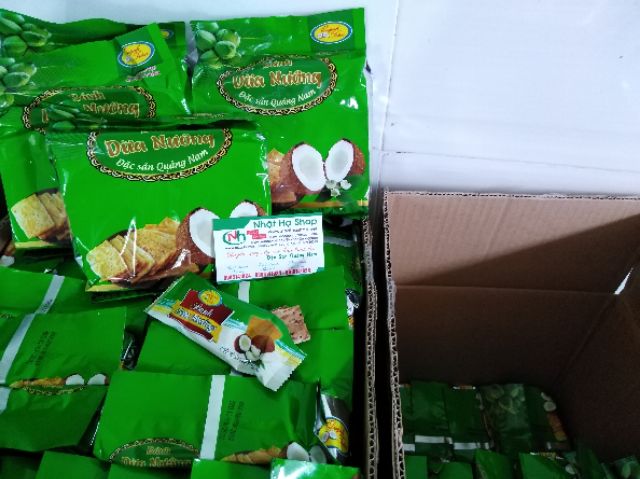 10 gói bánh dừa nướng Quỳnh Trân - Đặc sản Quảng Nam | BigBuy360 - bigbuy360.vn