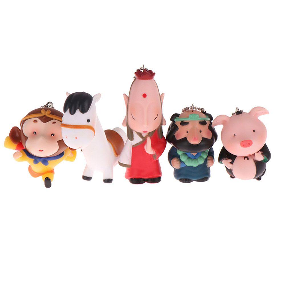 LILYES Móc Khóa Hình Chú Tiểu Dễ Thương