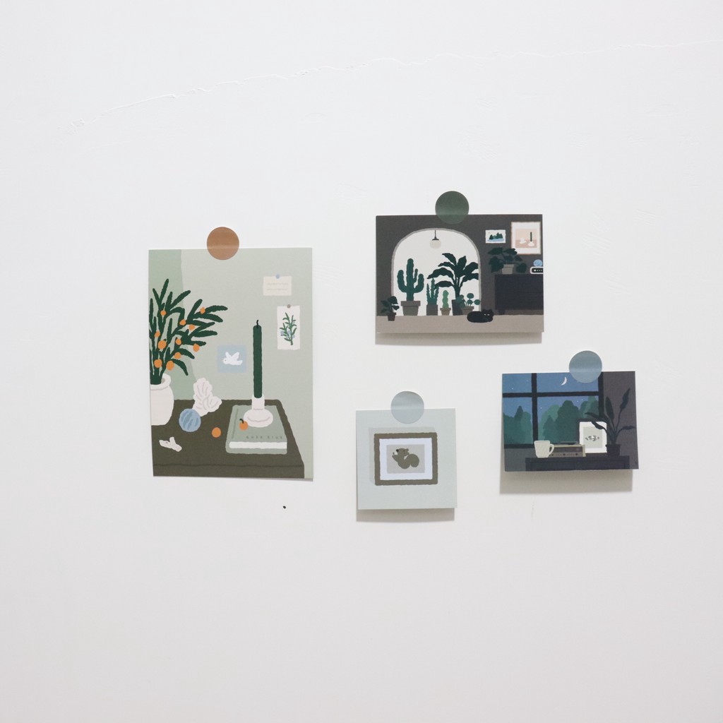 Set 9 ảnh kết cấu độc đáo trang trí phòng