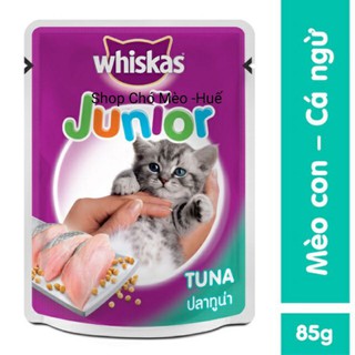 PATE WHISKAS JUNIOR CHO MÈO CON 85G
