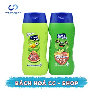Dầu gội xả suave kids cho bé mỹ 355ml