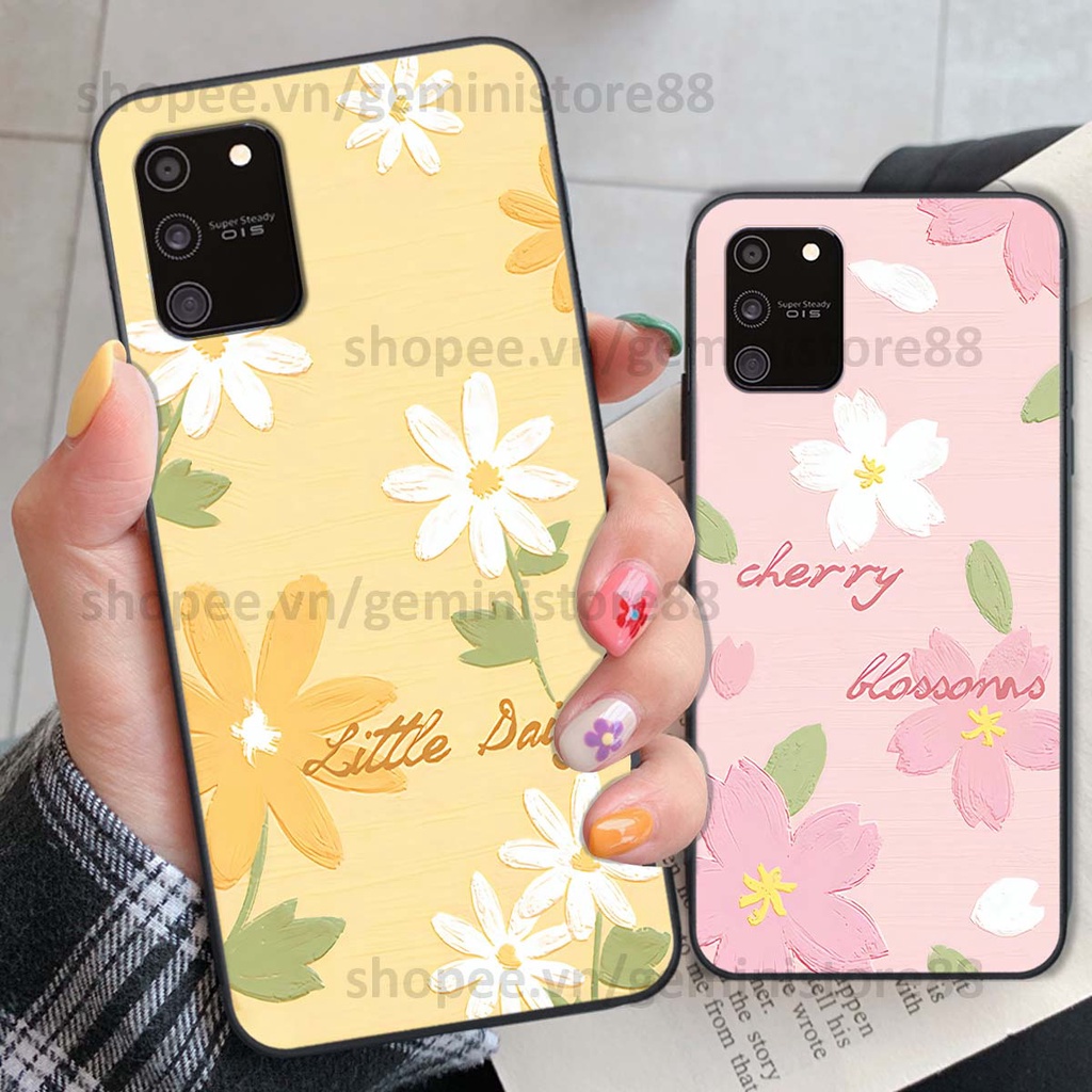 Ốp Samsung S10 Lite in hình hoa lá nhiều màu sắc siêu đẹp, siêu xinh, siêu cá tính