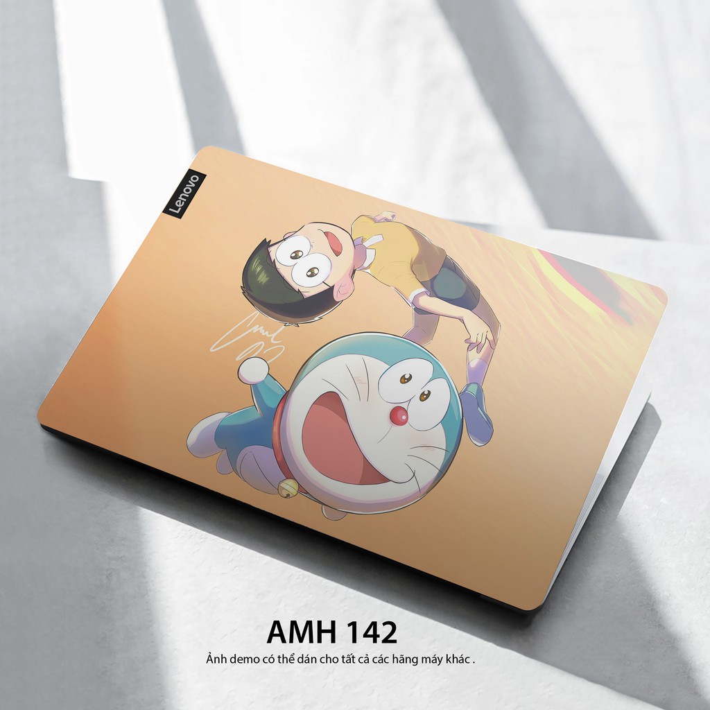 Bộ skin dán laptop mẫu Doraemon / Có mẫu decal dán cho tất cả các hãng máy tính