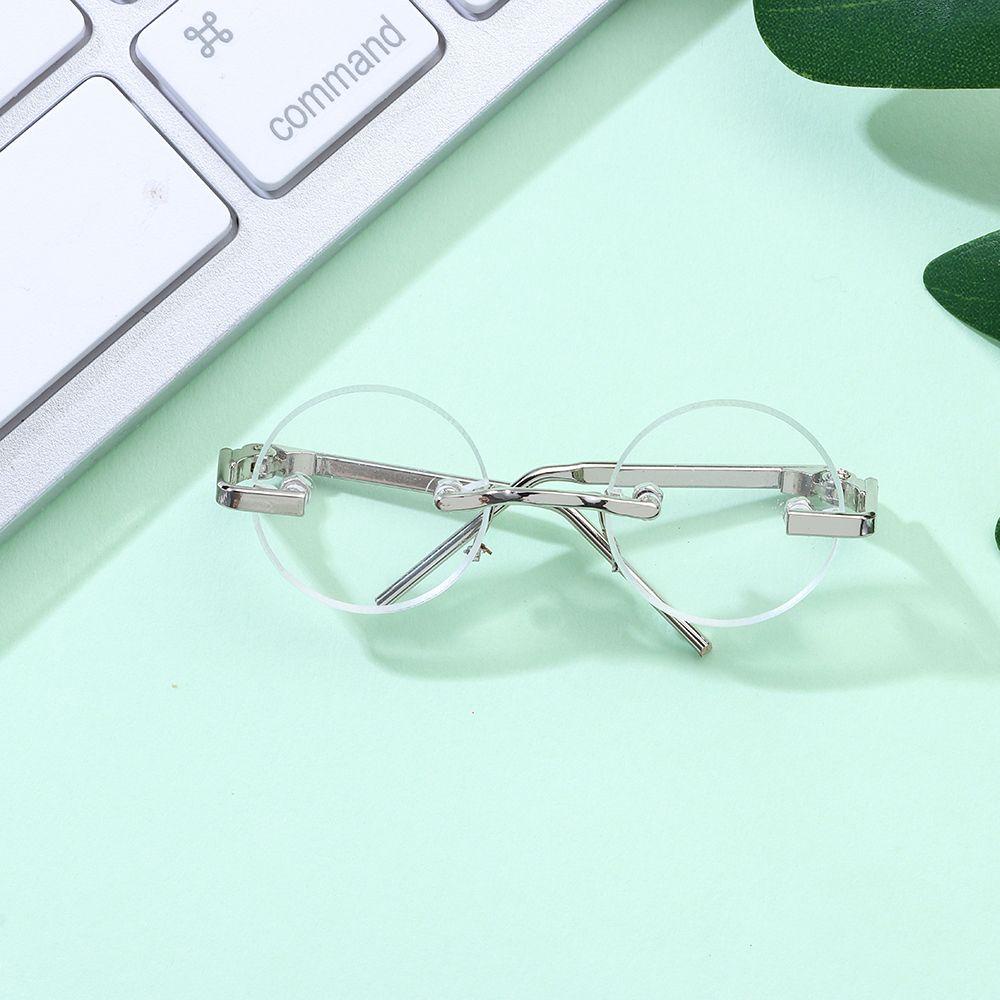 SUSANS Mắt Kính Gọng Tròn Mini Dễ Thương Cho Búp Bê Tỉ Lệ 1 / 61 / 12