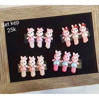Tuan0027 set kep-cột tóc-băng đô trẻ em hàn quốc 4 tuan0027