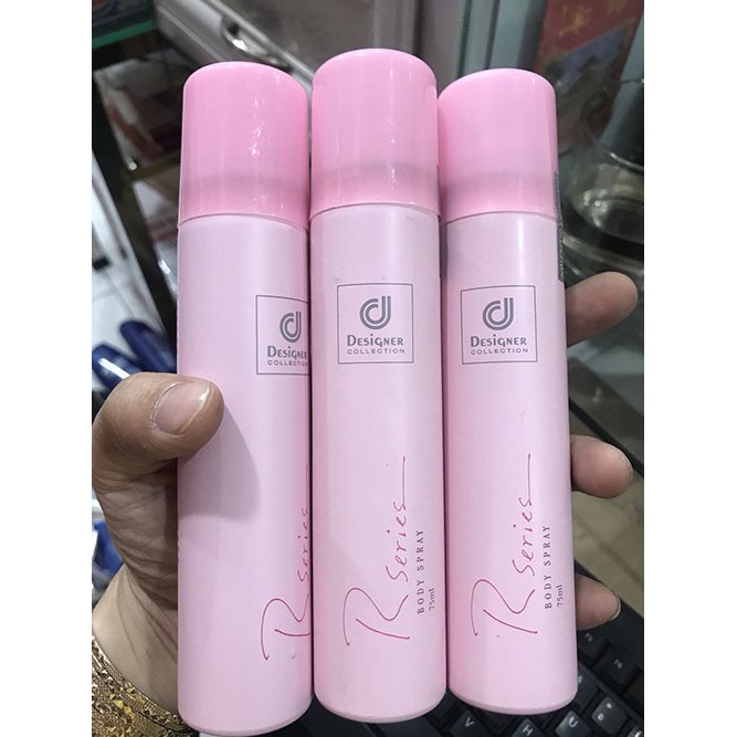 Xịt Khử Mùi Toàn Thân Nước Hoa Rseries Body Spray 75ml
