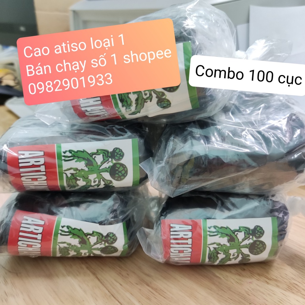 Cao atiso Đà Lạt loại 1 - combo 100 cục cao dùng nấu nước uống