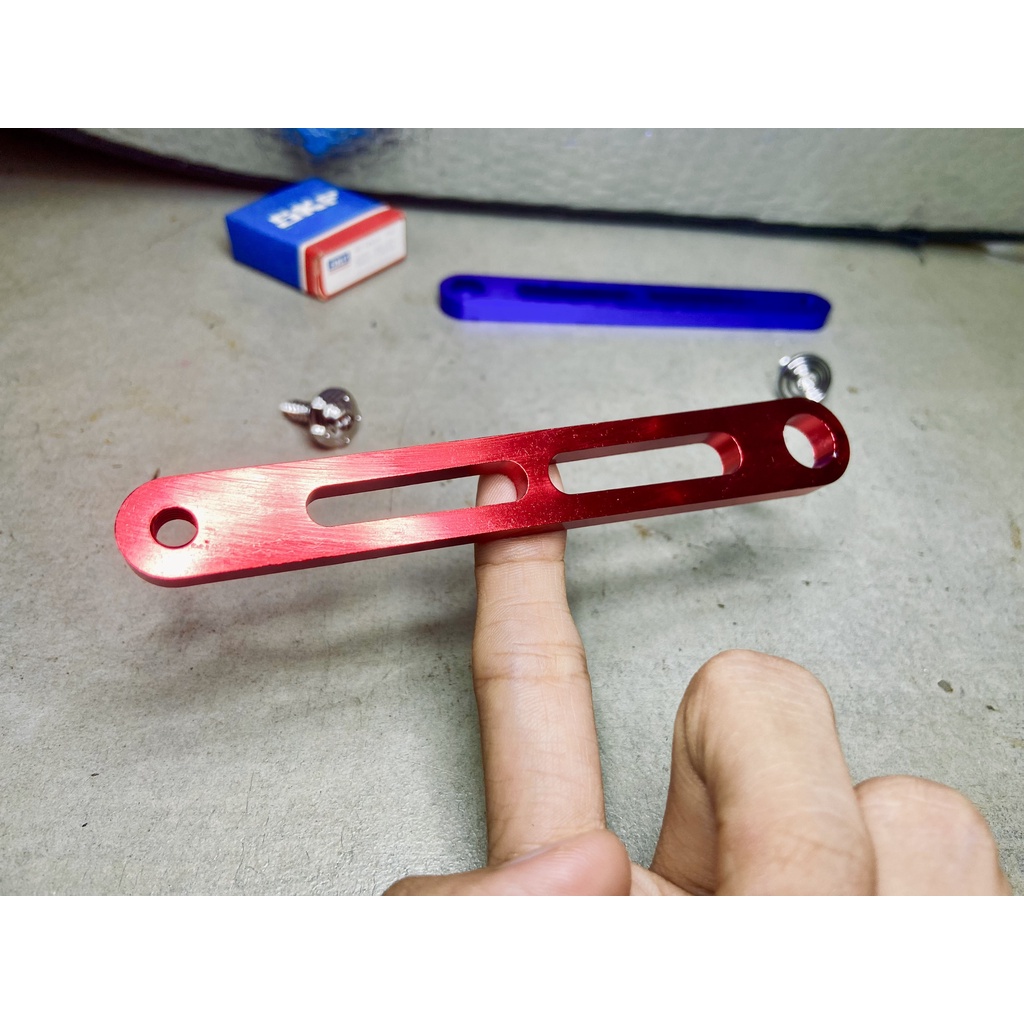Pad gắn chân gương, gắn đèn led dành cho xe máy, oto