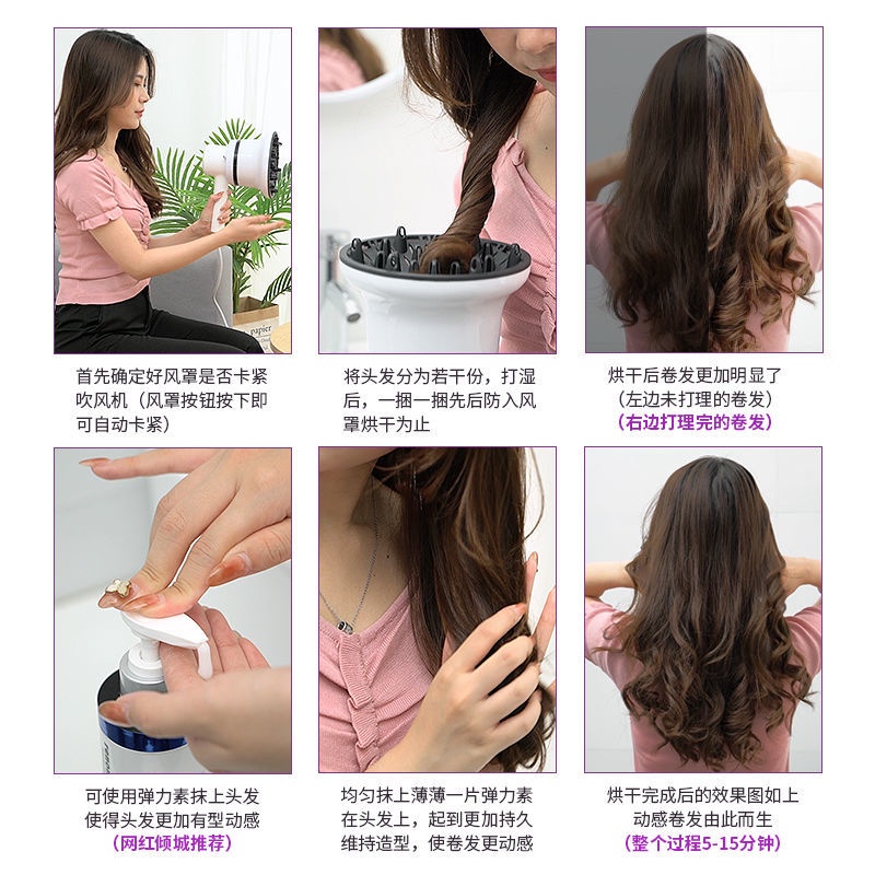 Mũ Trùm Đầu Máy Sấy Tóc Thông Dụng Tiện Lợi 3.22