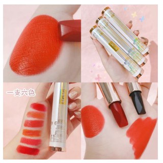 Son thạch 2 đầu 6 màu AGAG HÀNG CHÍNH HÃNG nội địa trung