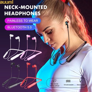 Tai Nghe Bluetooth 5.0 BT-71 Chống Thấm Nước Có Dây Đeo Cổ Tích Hợp Nam Châm Tiện Dụng -Thể thao chạy ngoài trời không thấm mồ auum1