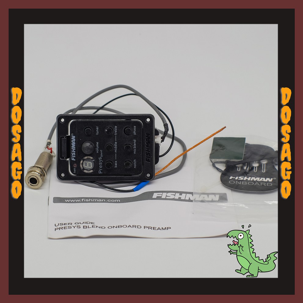 Bộ chỉnh âm EQ Fishman 301 guitar hàng loại tốt