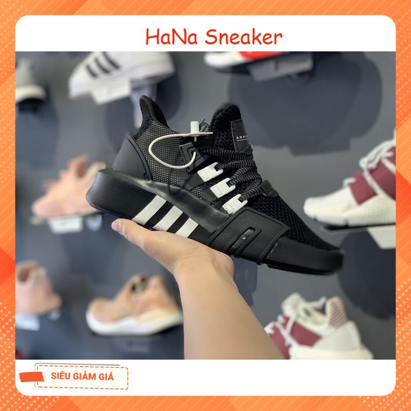 Giày thể thao/ Sneaker Eqt đen phản quang (Full box + tặng kèm tất sneaker)