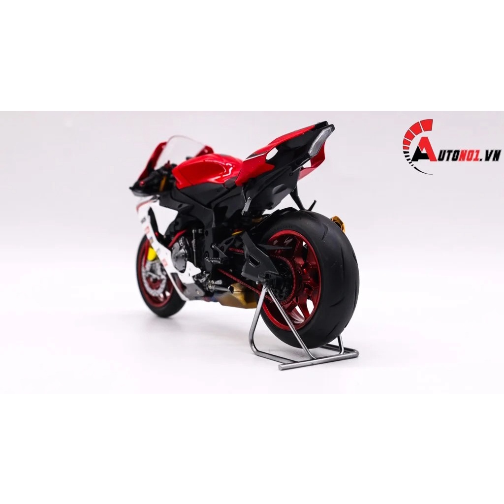 MÔ HÌNH XE YAMAHA YZF R1 RED WHITE 1:12 TAMIYA D080