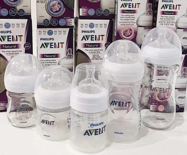 Bình sữa avent dung tích 240ml/ 125ml/60ml