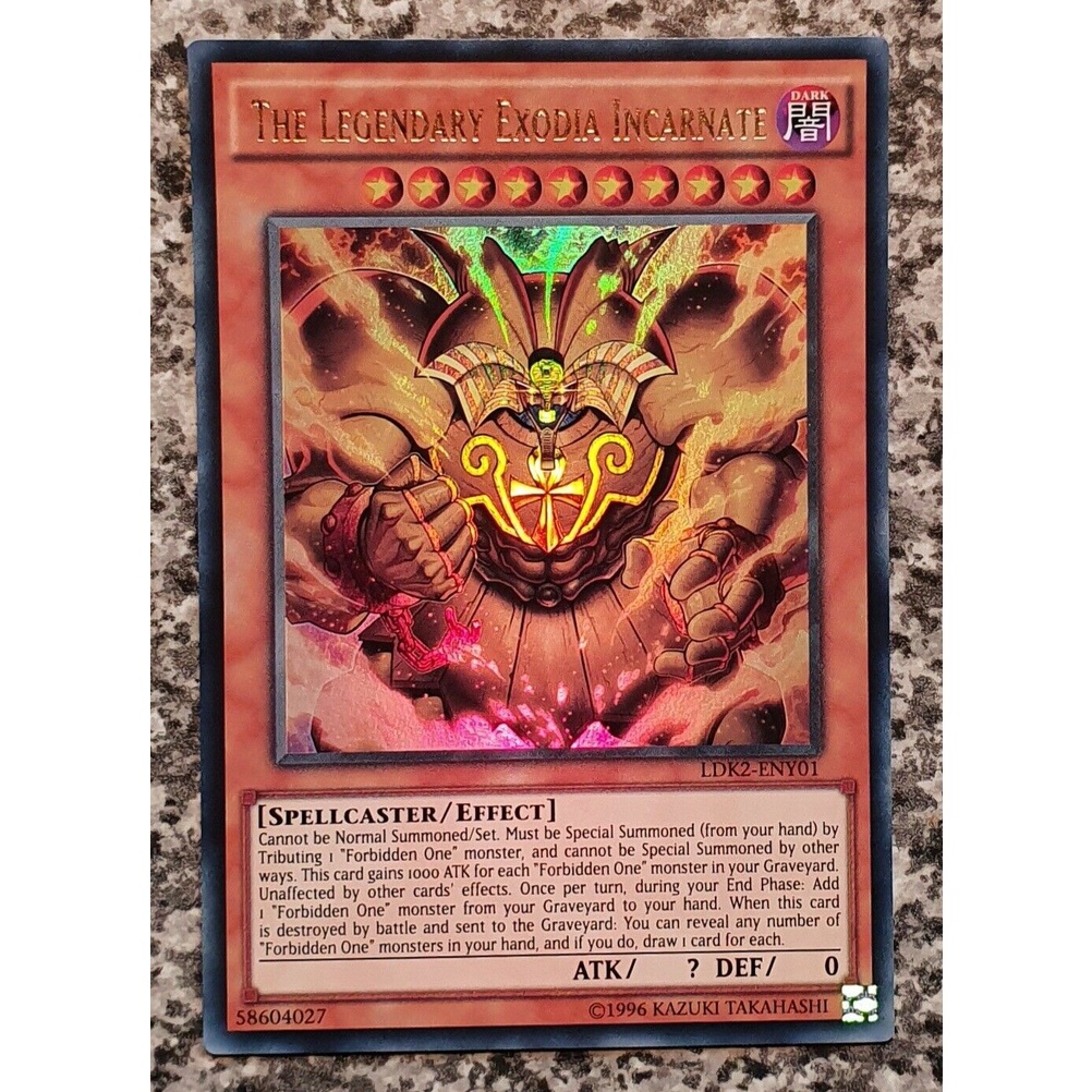 Bài Yugioh - Combo Obliterate + The Legendary Exodia Incarnate  # Art Thần Sức Mạnh Exodia The Forbidden One
