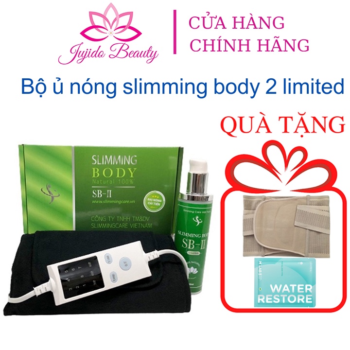 Bộ Ủ Nóng Tan Mỡ Slimming Body 2 SB-II, Bộ Đai Ủ Quấn Nóng Chính Hãng Giúp Đào Thải Mỡ Thừa, Định Hình Eo Thon Gọn