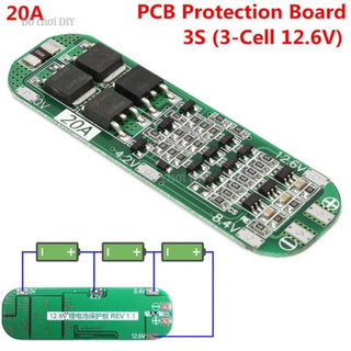 🔎 Bảng mạch bảo vệ và sạc pin lion 3s 20A
