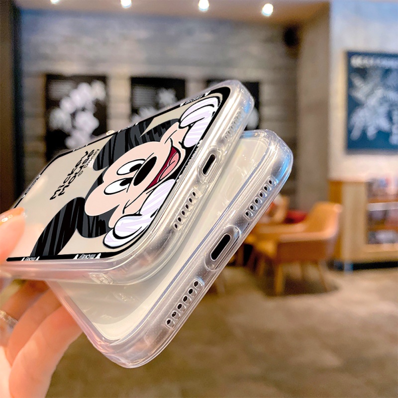Ốp Điện Thoại Tpu Mềm Chống Sốc In Hình Disney Cho iPhone 11 12 13 pro max XS X XR XSMax 7 8 6 6s plus SE 2020