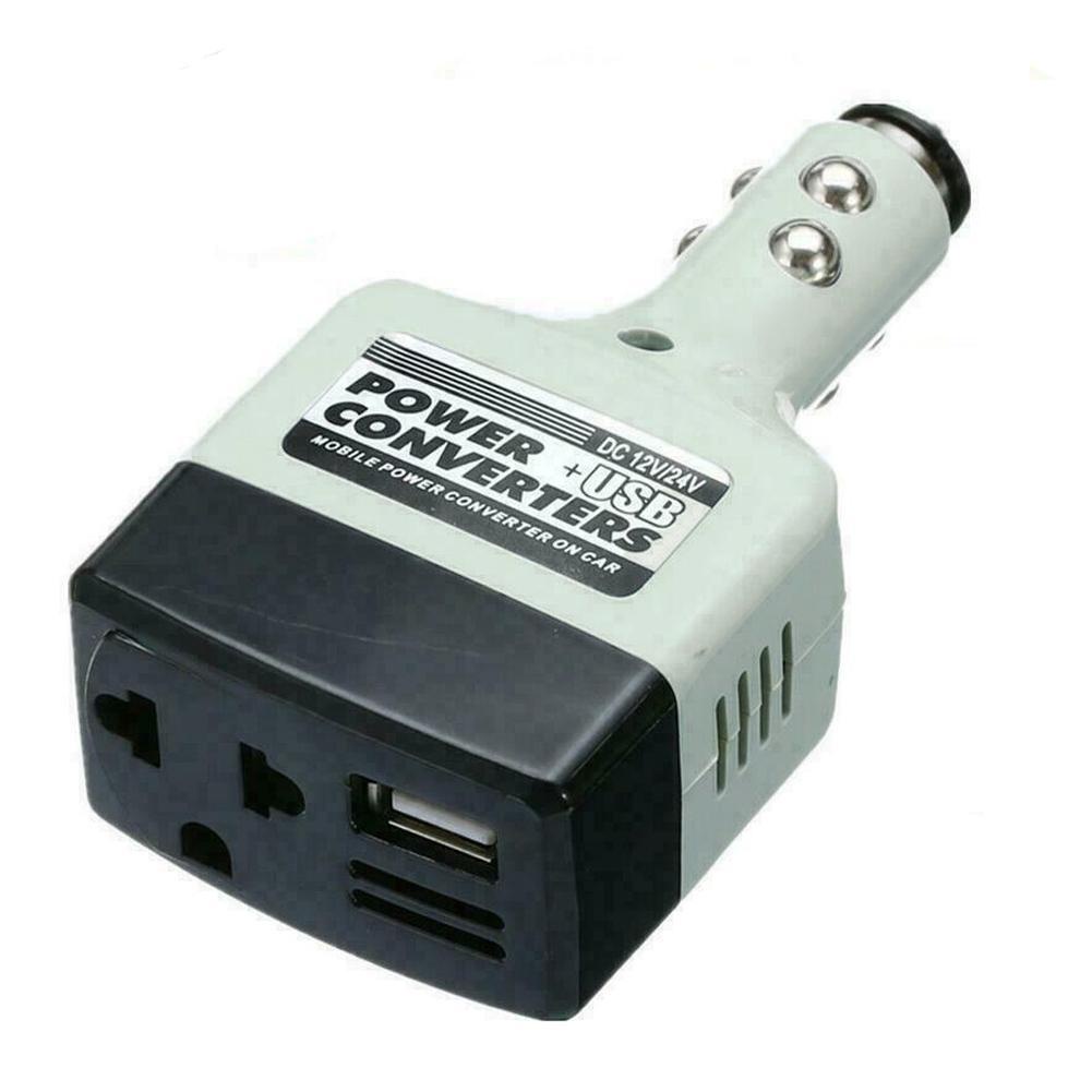 Bộ chuyển đổi nguồn AC sang 12V/24V DC 220V J2O1 cho xe hơi