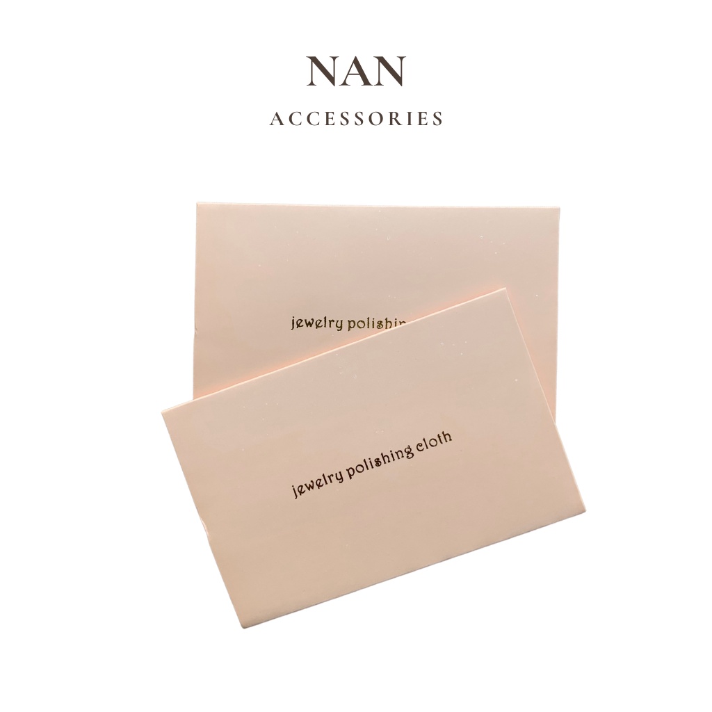 Khăn lau bạc Nan Accessories JT091021 làm sáng làm mới trang sức bạc
