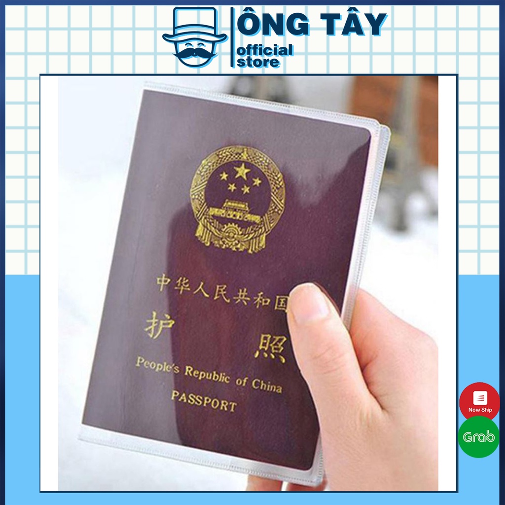 Bao passport cover - vỏ bọc hộ chiếu chống thấm tiện ích