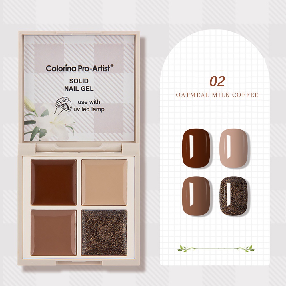 Keo Sơn Móng Tay Màu Sắc Đơn Giản Phong Cách Nhật Bản