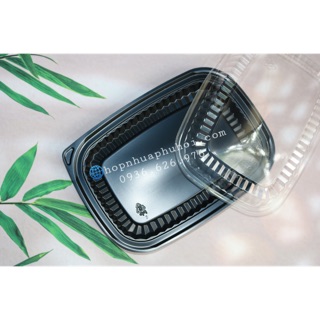 100 hộp nhựa Ht203 đựng cơm shushi sầu riêng