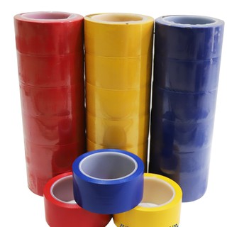 Băng keo dán nền vàng, đỏ, xanh