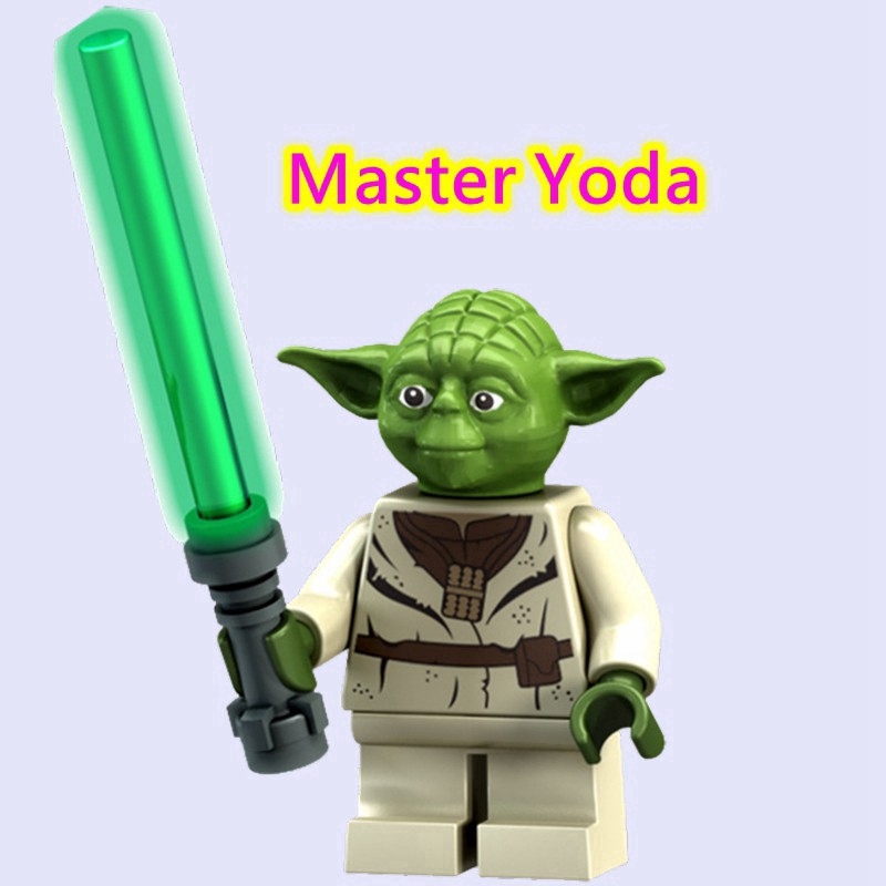 Mô Hình Đồ Chơi Nhân Vật Yoda Obi-Wan Kenobi Dooku Trong Starwars
