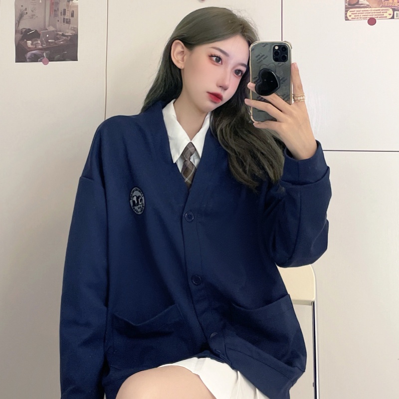 Áo khoác blazer cổ chữ V phong cách Hàn Quốc dành cho nữ | BigBuy360 - bigbuy360.vn