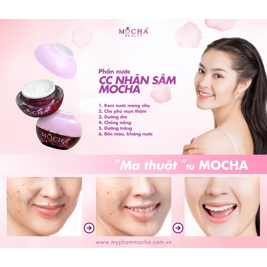 KEM PHẤN NƯỚC MOCHA - HÀNG CHÍNH HÃNG - GIÁ SỈ